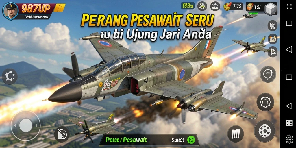 Antarmuka permainan 987UP yang intuitif dan mengesankan.