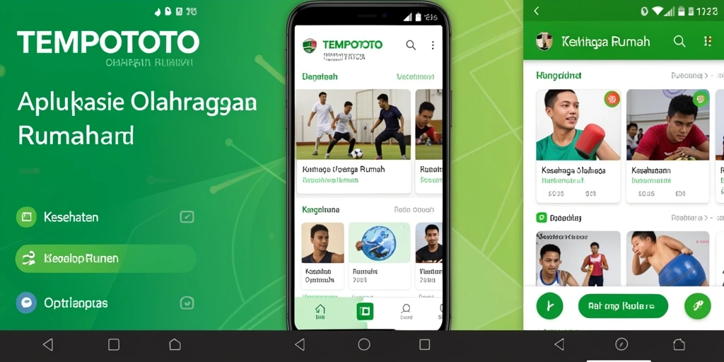 Tampilan antarmuka aplikasi TEMPOTOTO yang menawan dan fungsional.