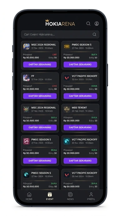 Buat Akun Baru di hokiarena Secara Mudah
