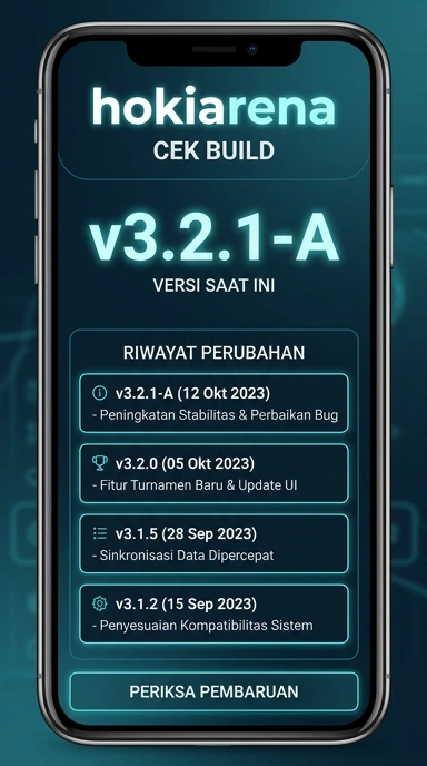 Riwayat Versi terbaru hokiarena untuk pengguna Android